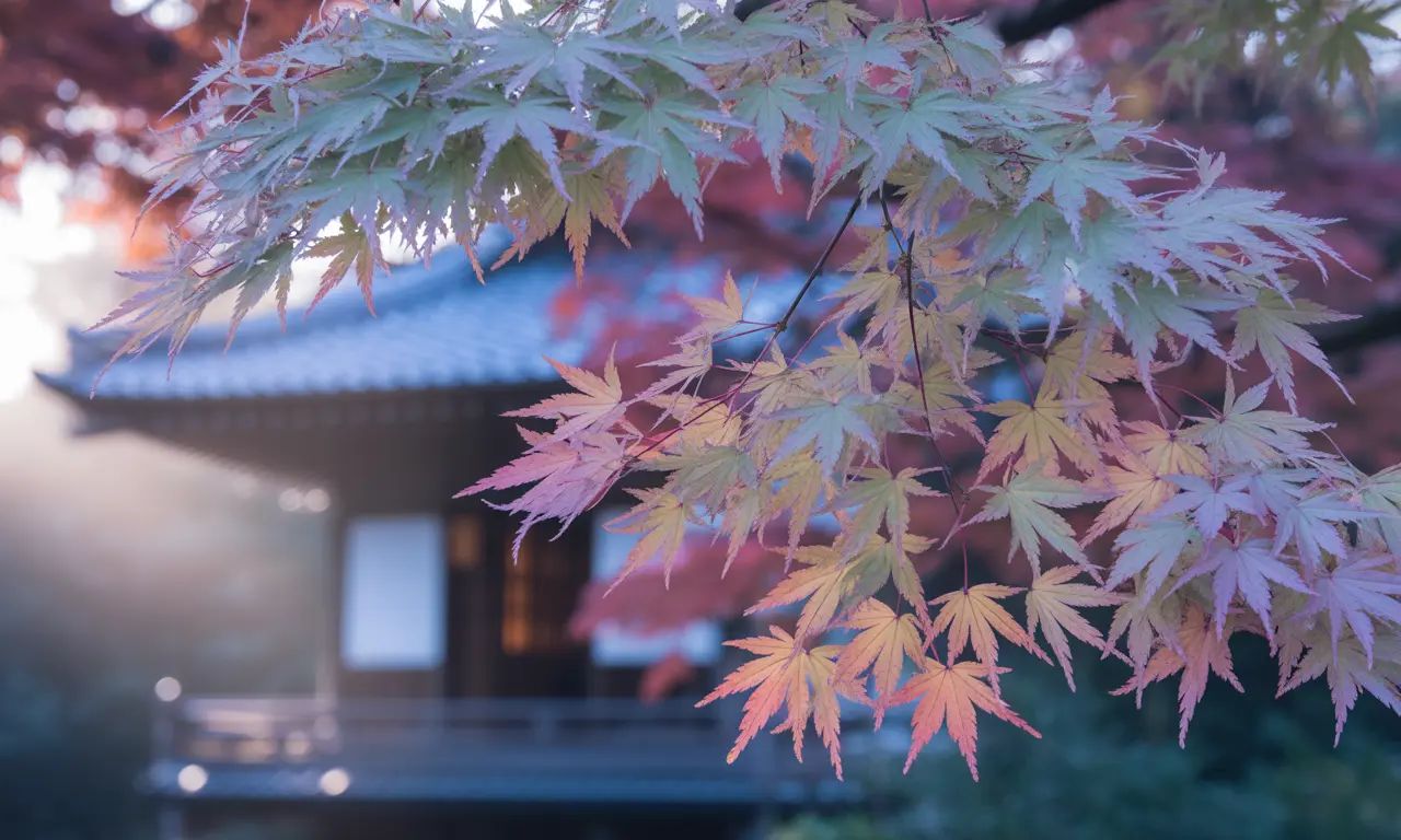 Beautiful autumn foliage scenery